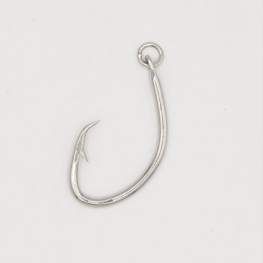 土佐啓作釣 特製釣針 3.6寸(3.7mm) ムツ釣 中間振 リング付 ステンレス製 (10本入り)