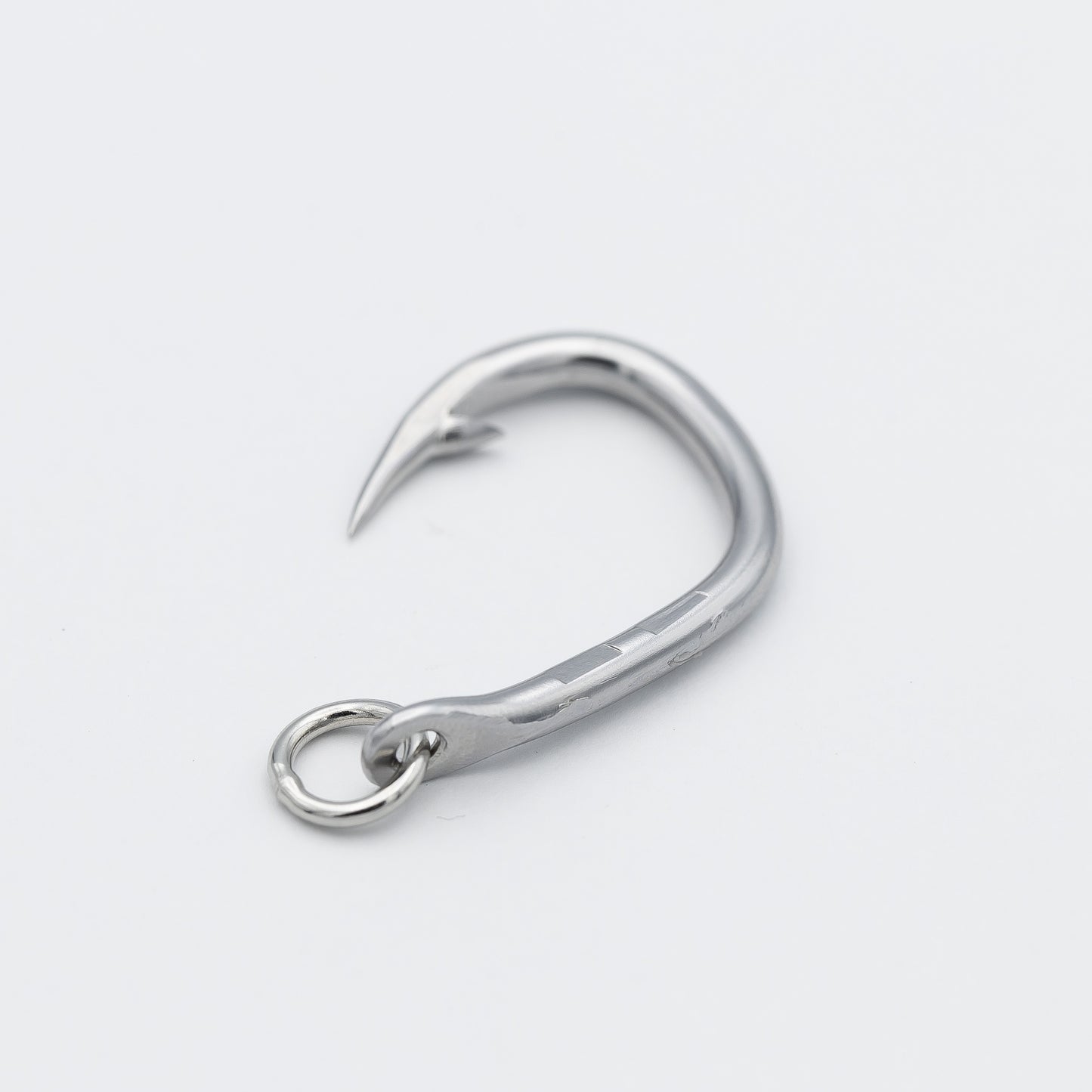 2.4寸(3.5mm) ナガシ釣浅型_中間振 リング付 ステンレス製 (10本入り)