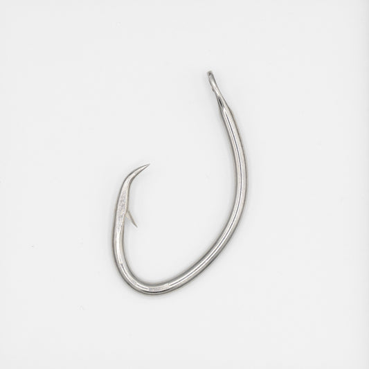 3.8寸(4.0mm) ムツ釣 大振 穴大 ステンレス製(5本入り)