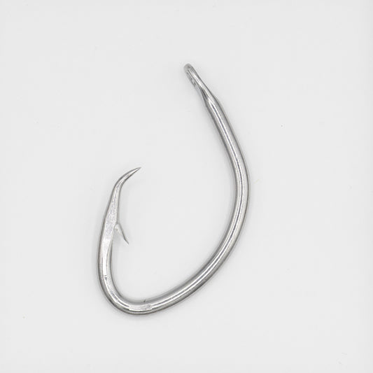 4.2寸(4.6mm) ムツ釣 大振 穴大 ステンレス製(5本入り)