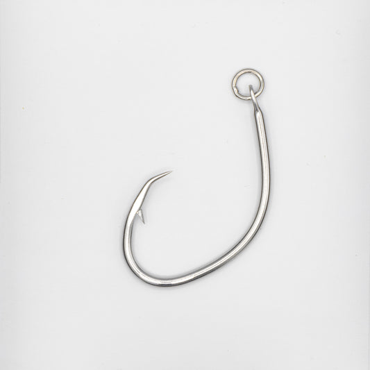 3.6寸(3.0mm)ムツ釣_中間振 リング付 ステンレス製 (10本入り)