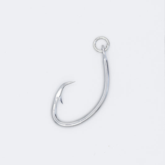 3.2寸(3.7mm)ムツ釣 中間振 リング付 ステンレス製 (10本入り)