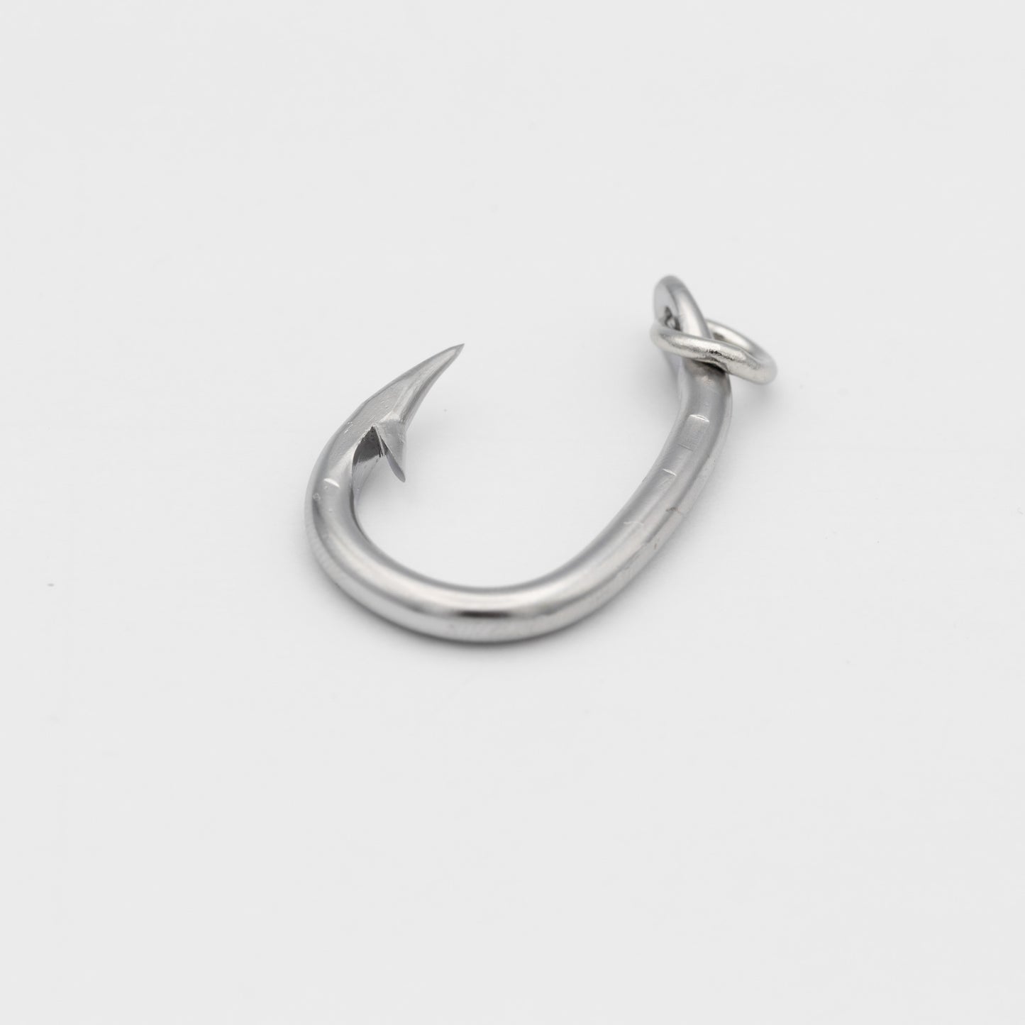 【法人】土佐啓作釣 特製釣針 2.6寸(4mm) 丸型 極少振 リング付 ステンレス製 (100本~)