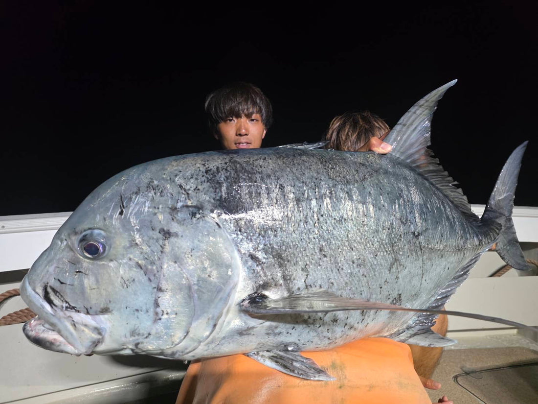 トカラ列島　GT（ロウニンアジ）ルアー02