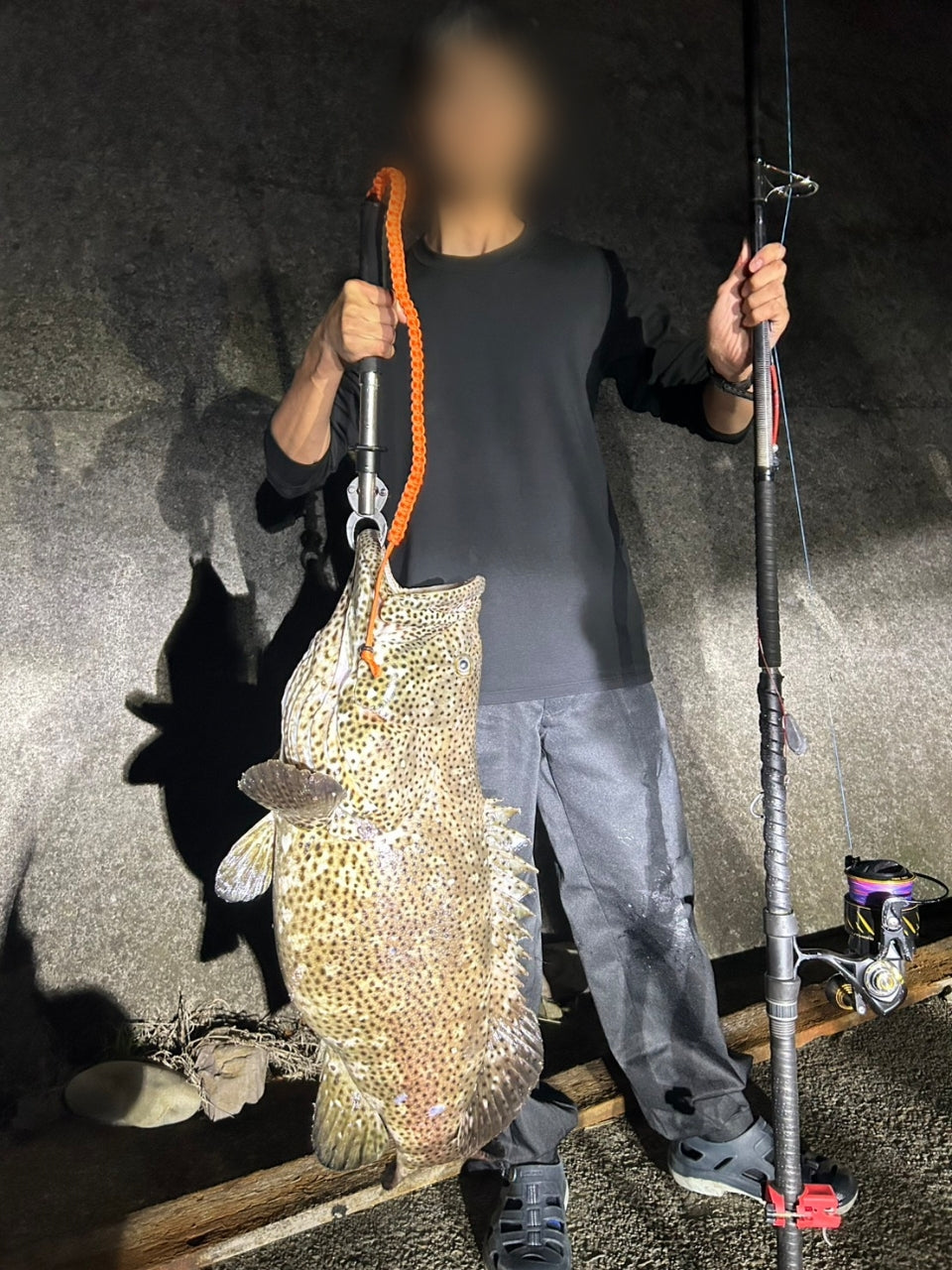 2026年5月9日　高知県室戸　ヤイトハタ　1ｍ　13kg