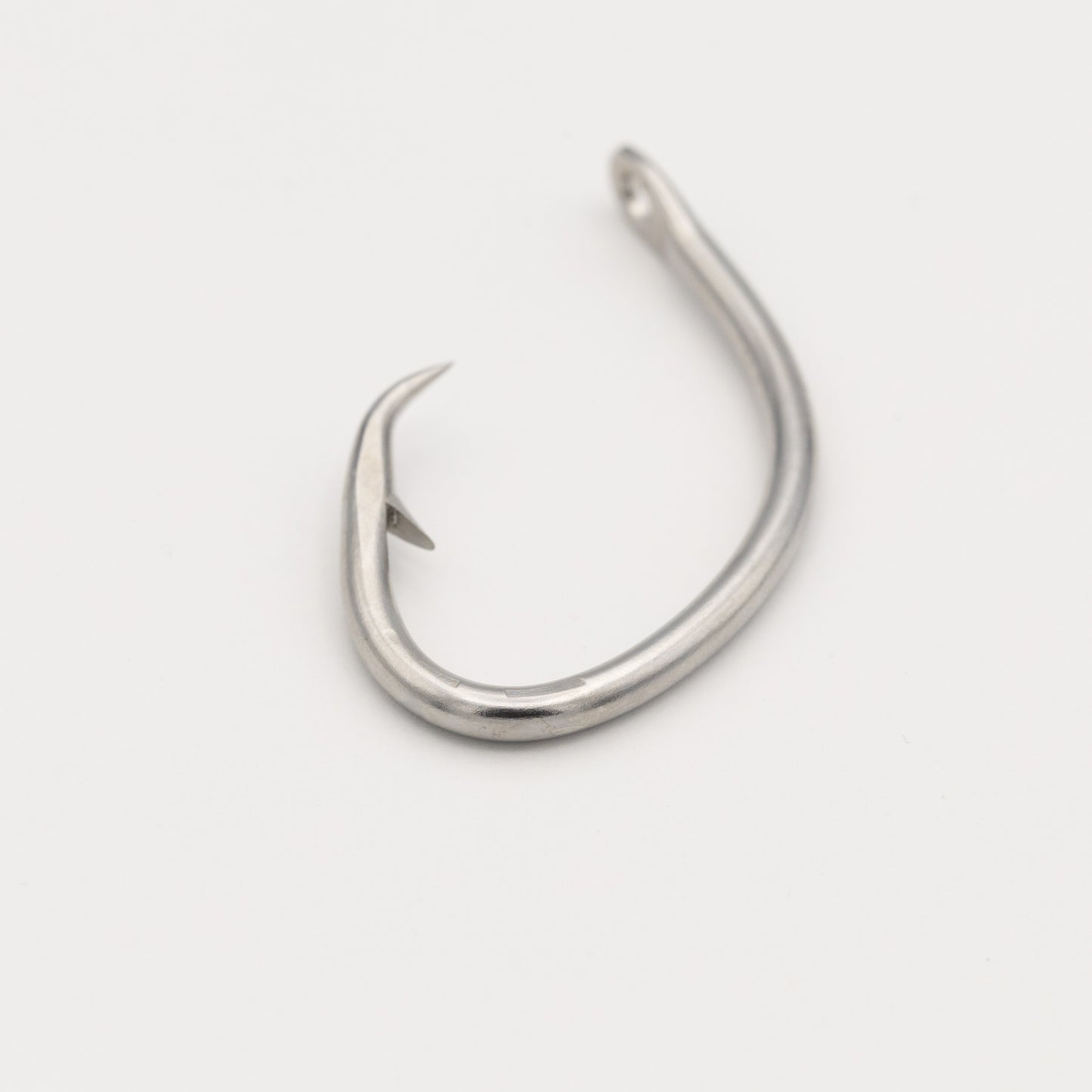 3.8寸(4.0mm) ムツ釣 大振 穴大 ステンレス製（5本入り）