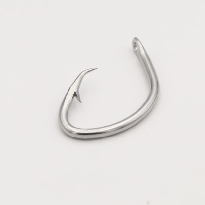 4.2寸(4.6mm) ムツ釣 大振 穴大 ステンレス製（5本入り）