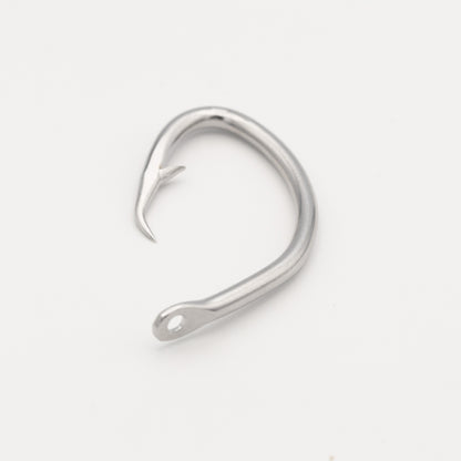 4.2寸(4.6mm) ムツ釣 大振 穴大 ステンレス製（5本入り）