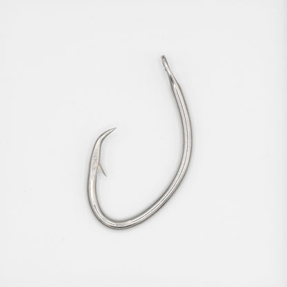 3.8寸(4.0mm) ムツ釣 大振 穴大 ステンレス製（5本入り）