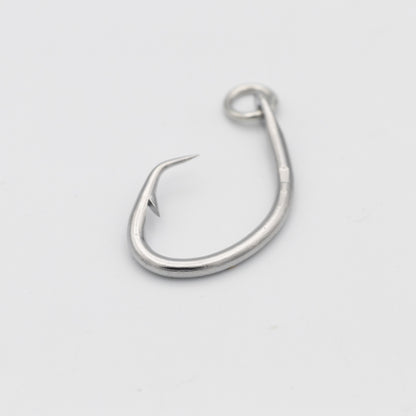 2.4寸(3.0mm) ムツ釣 中間振 リング付 ステンレス製（10本入り）