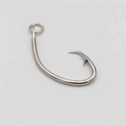 3.2寸(3.0mm) ムツ釣 中間振 リング付 ステンレス製（10本入り）