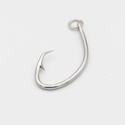 3.2寸(3.0mm) ムツ釣 中間振 リング付 ステンレス製（10本入り）