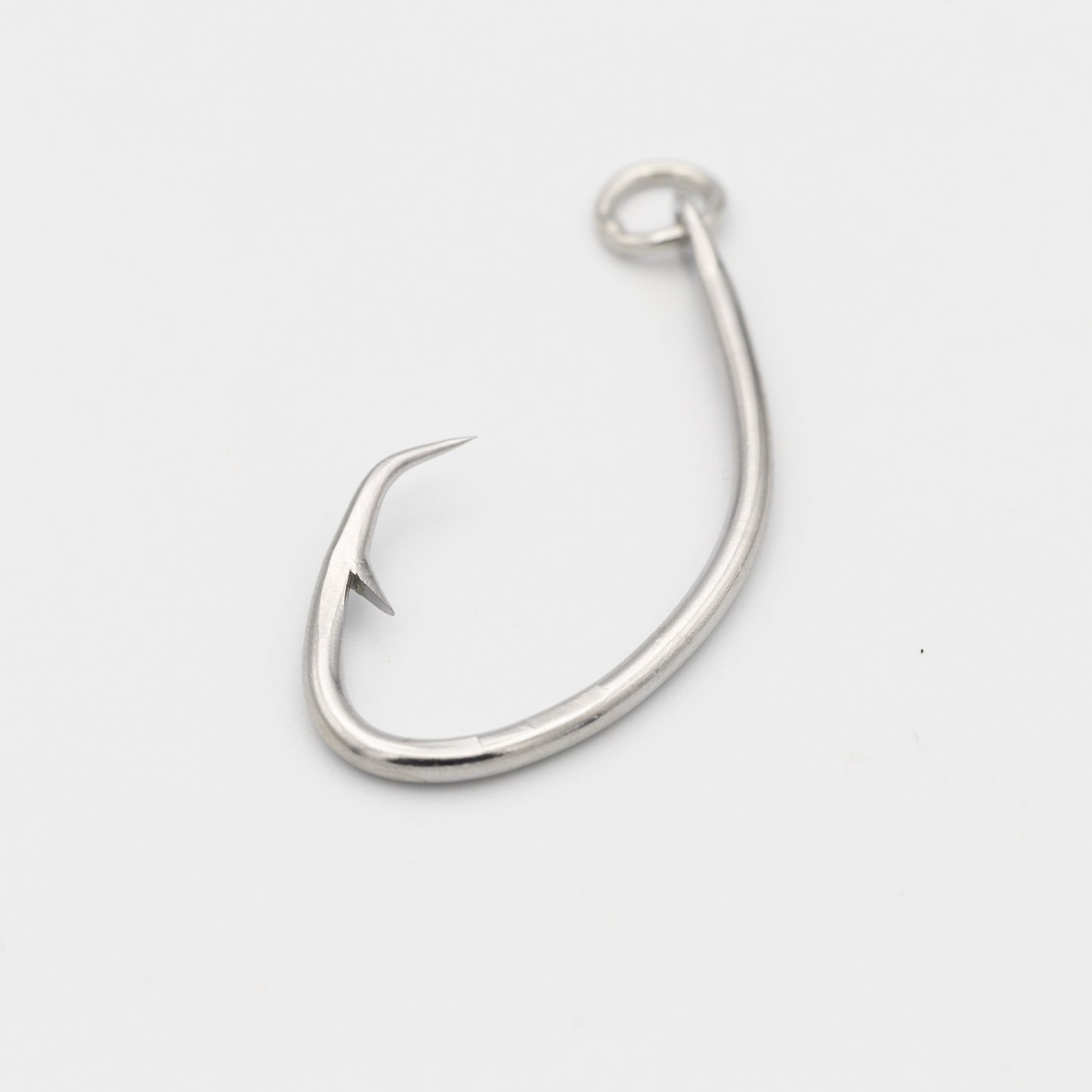 [For Businesses] 3.2 inch (3.0 mm) Stainless Steel Intermediate Shake Lure with Ring for Mutsu Fishing (Pack of 100)