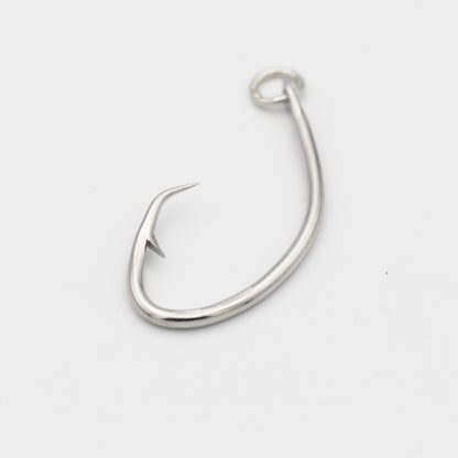 [For Businesses] 3.2 inch (3.0 mm) Stainless Steel Intermediate Shake Lure with Ring for Mutsu Fishing (Pack of 100)