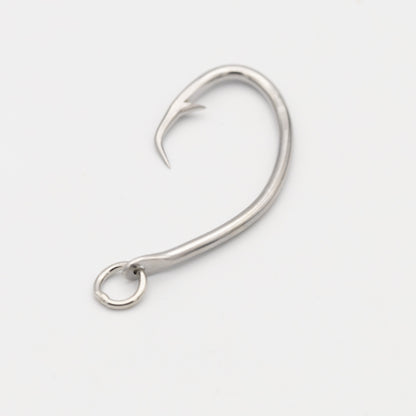 3.2寸(3.0mm) ムツ釣 中間振 リング付 ステンレス製（10本入り）