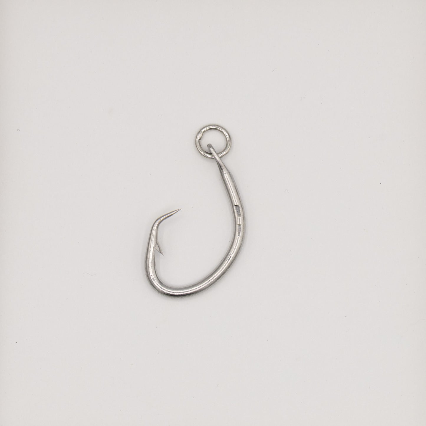 2.4寸(3.0mm) ムツ釣 中間振 リング付 ステンレス製（10本入り）