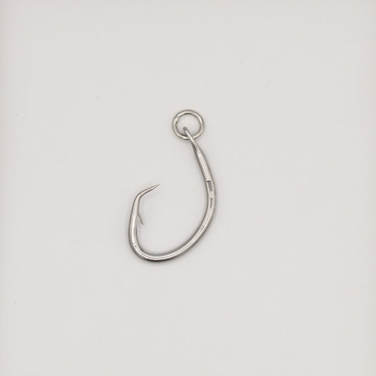 【法人】2.4寸(3.0mm) ムツ釣 中間振 リング付 ステンレス製（100本入り～）