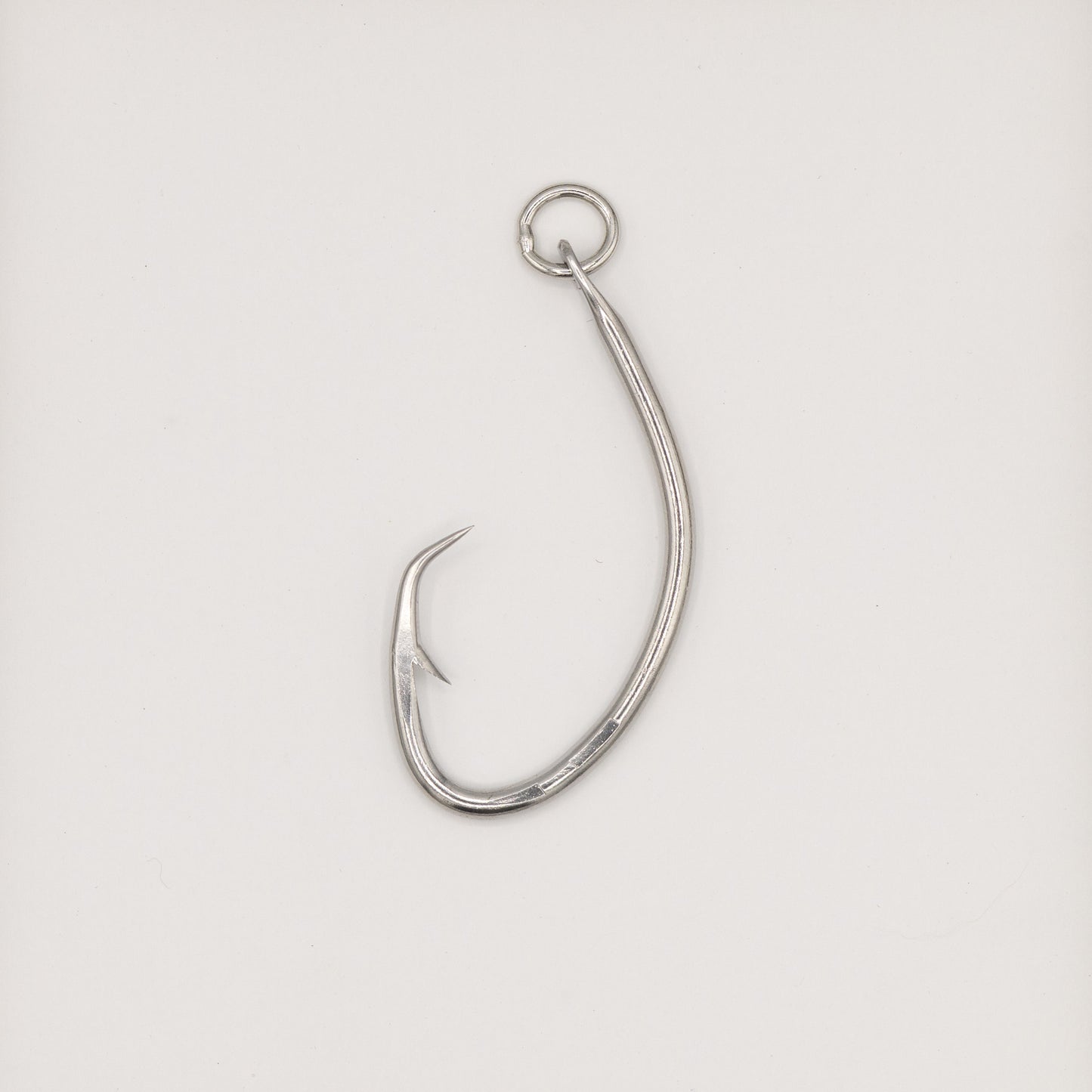 [For Businesses] 3.2 inch (3.0 mm) Stainless Steel Intermediate Shake Lure with Ring for Mutsu Fishing (Pack of 100)