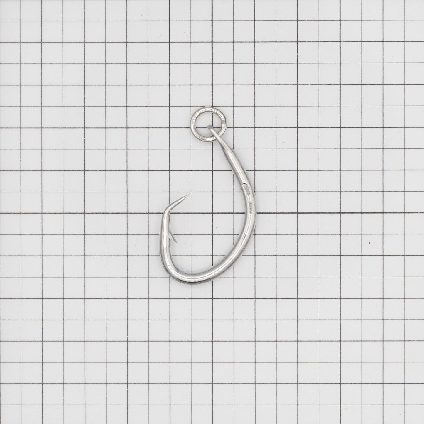 2.4寸(3.0mm) ムツ釣 中間振 リング付 ステンレス製（10本入り）