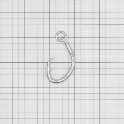 【法人】2.4寸(3.0mm) ムツ釣 中間振 リング付 ステンレス製（100本入り～）