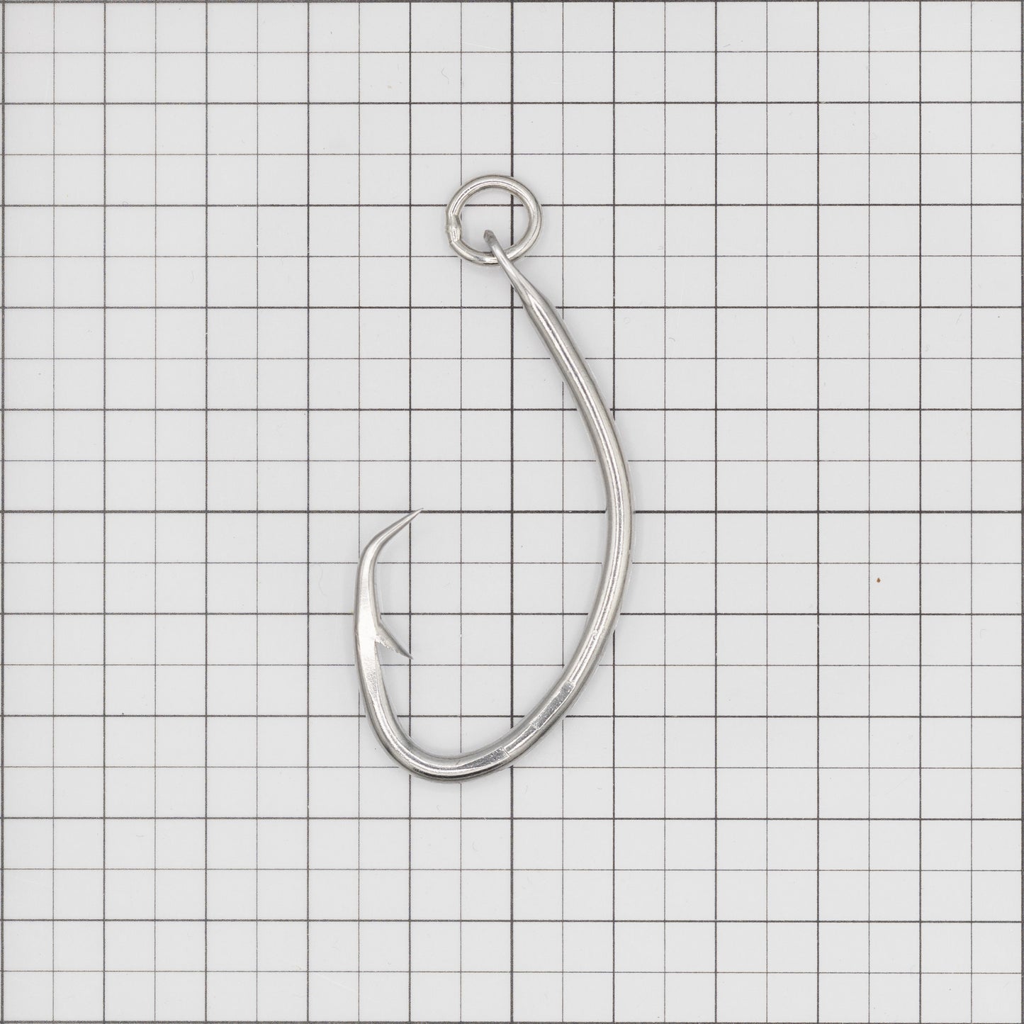 [For Businesses] 3.2 inch (3.0 mm) Stainless Steel Intermediate Shake Lure with Ring for Mutsu Fishing (Pack of 100)