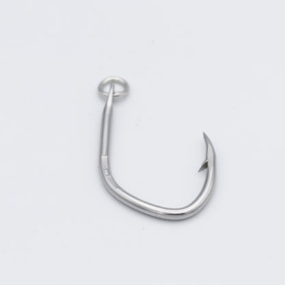 2.8寸(3.0mm) クエ釣 振り無し リング付 ステンレス製（5本入り）