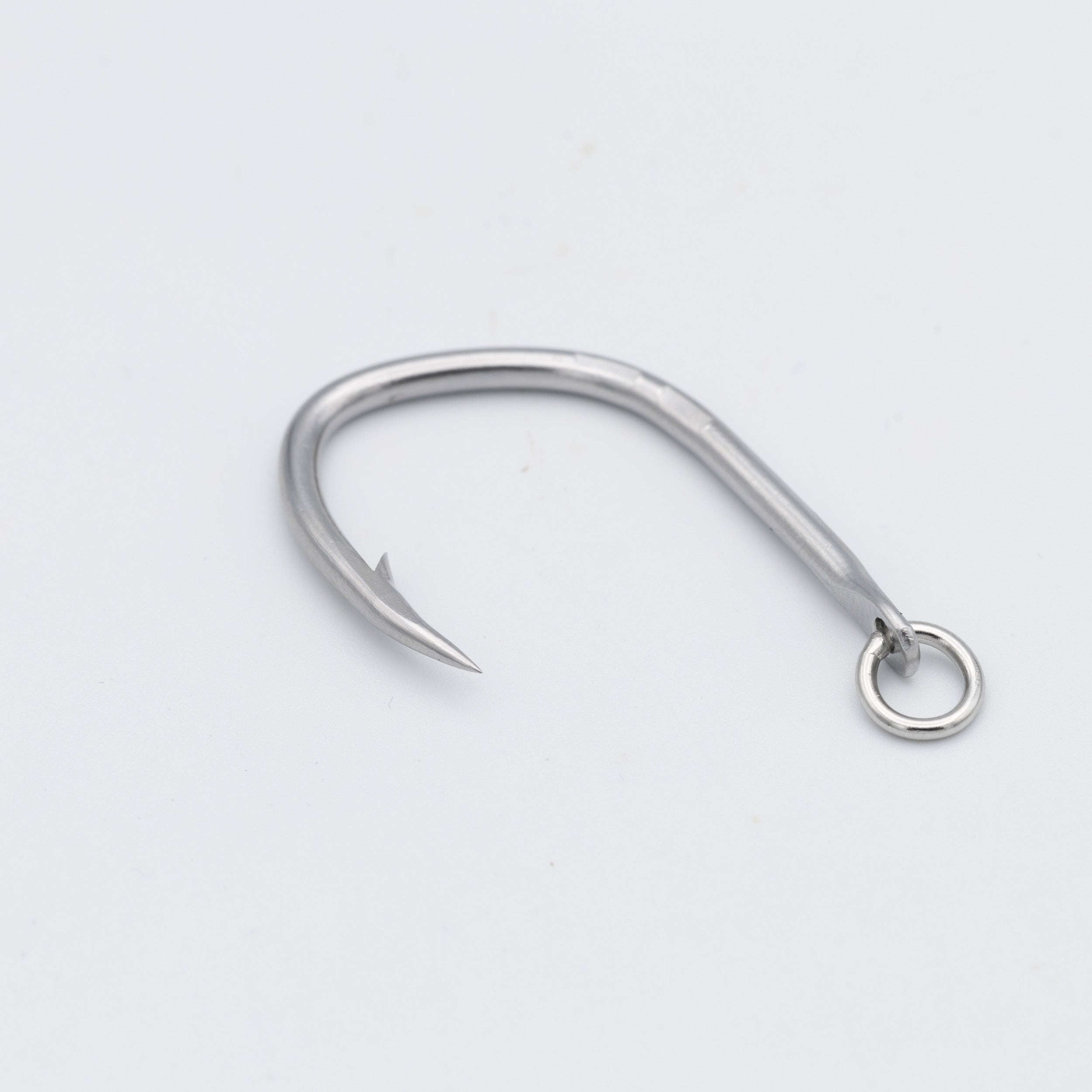 2.8寸(3.0mm) クエ釣 振り無し リング付 ステンレス製（5本入り