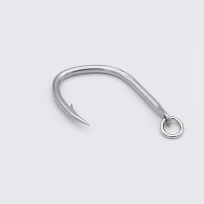 2.8寸(3.0mm) クエ釣 振り無し リング付 ステンレス製（5本入り）