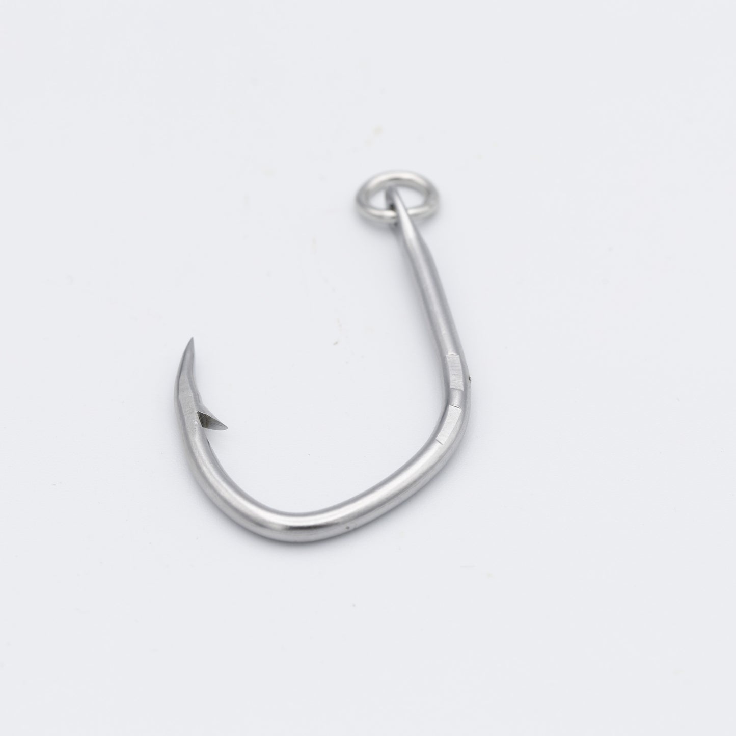 2.8寸(3.0mm) クエ釣 振り無し リング付 ステンレス製（5本入り）