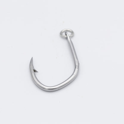 2.8寸(3.0mm) クエ釣 振り無し リング付 ステンレス製（5本入り）