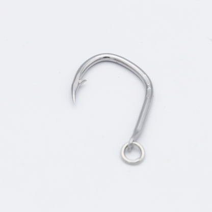 2.8寸(3.0mm) クエ釣 振り無し リング付 ステンレス製（5本入り）