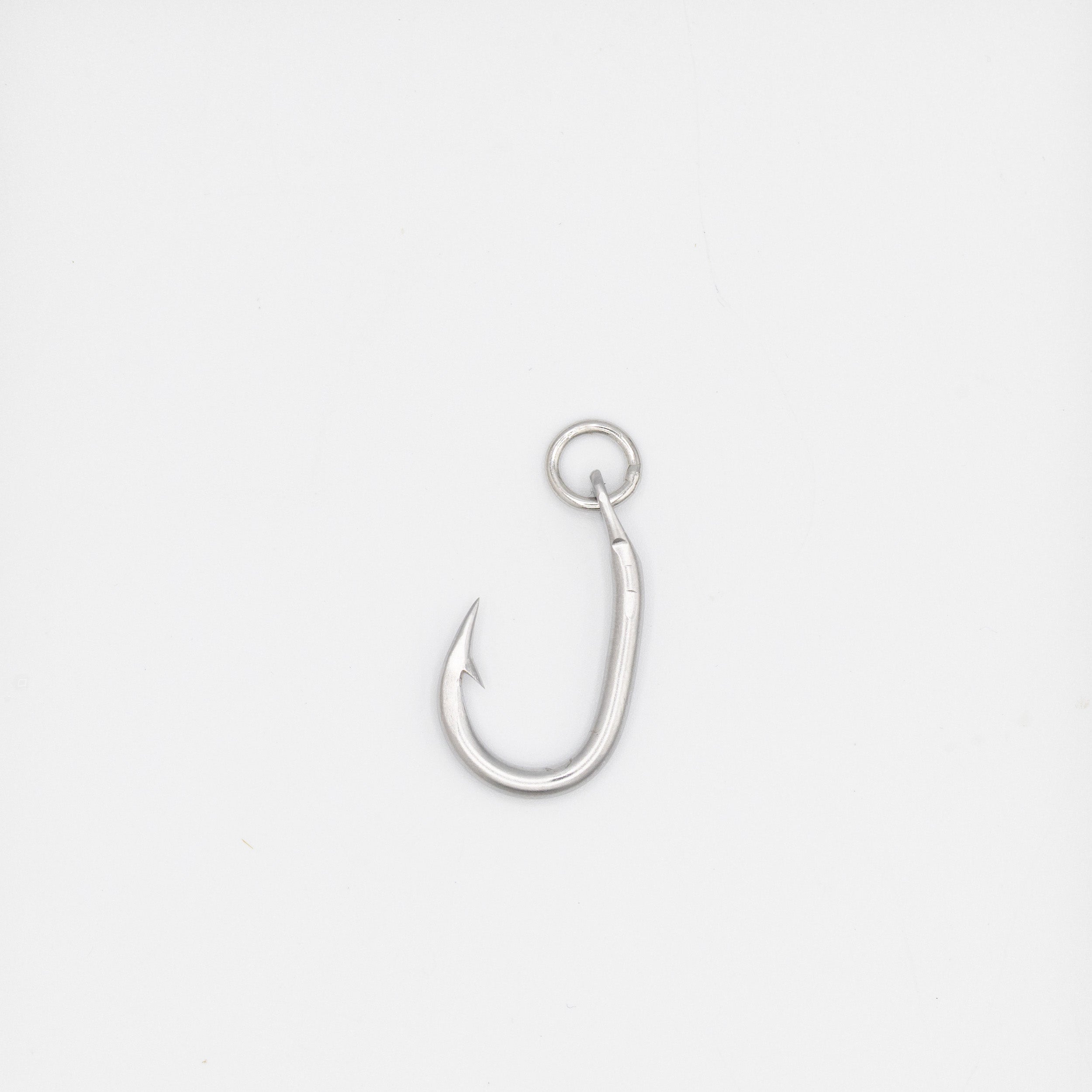 1.8寸(3.0mm) マグロナワ釣 振り無し リング付 ステンレス製（10本