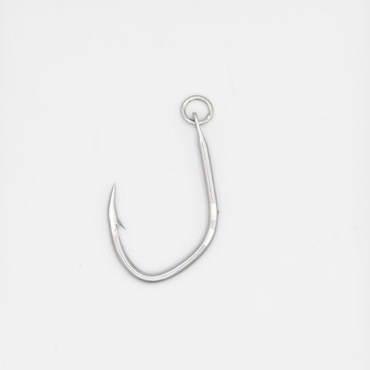 2.8寸(3.0mm) クエ釣 振り無し リング付 ステンレス製（5本入り）