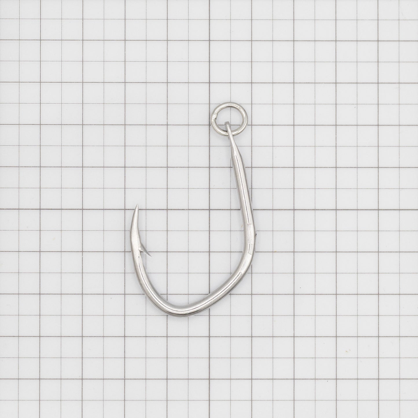 2.8寸(3.0mm) クエ釣 振り無し リング付 ステンレス製（5本入り）