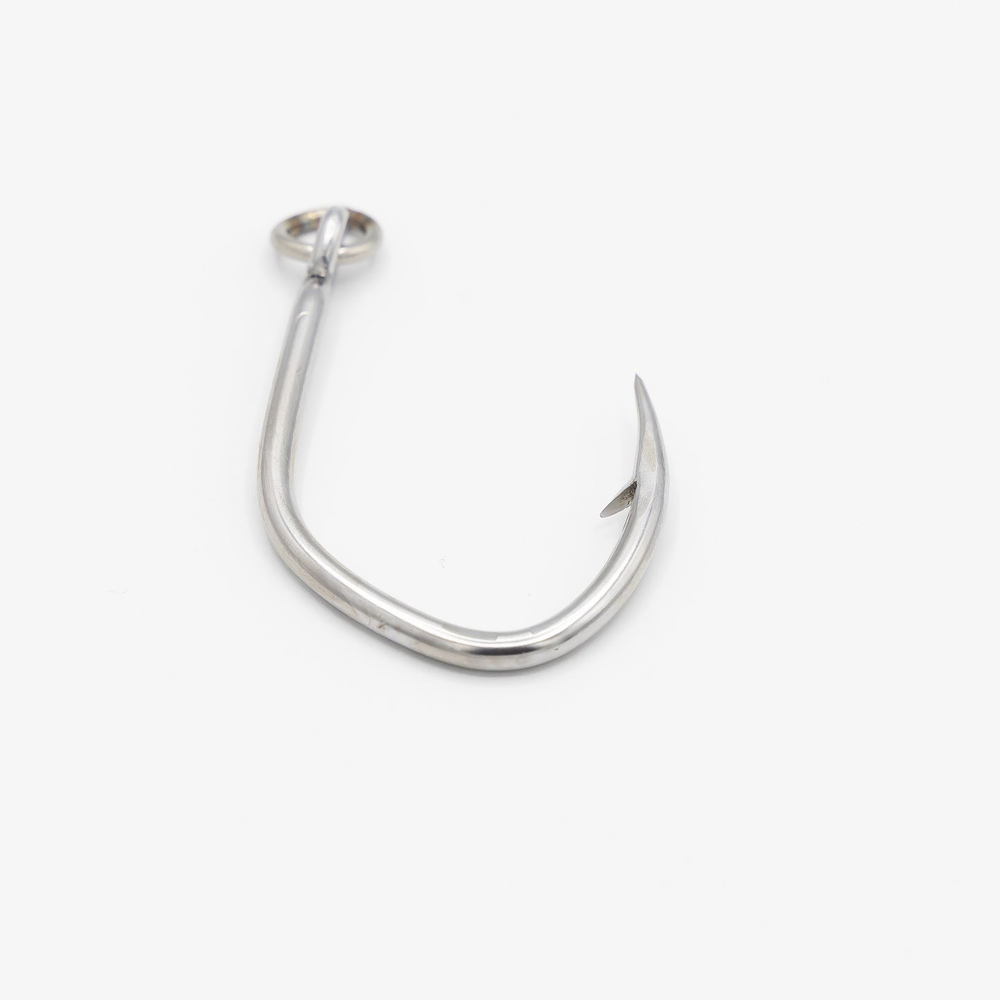 3.6寸（3.7mm） クエ釣 振り無し 特カン＋溶接リング ステンレス製 (5本入り)