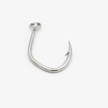 3.6寸（3.7mm） クエ釣 振り無し 特カン＋溶接リング ステンレス製 (5本入り)