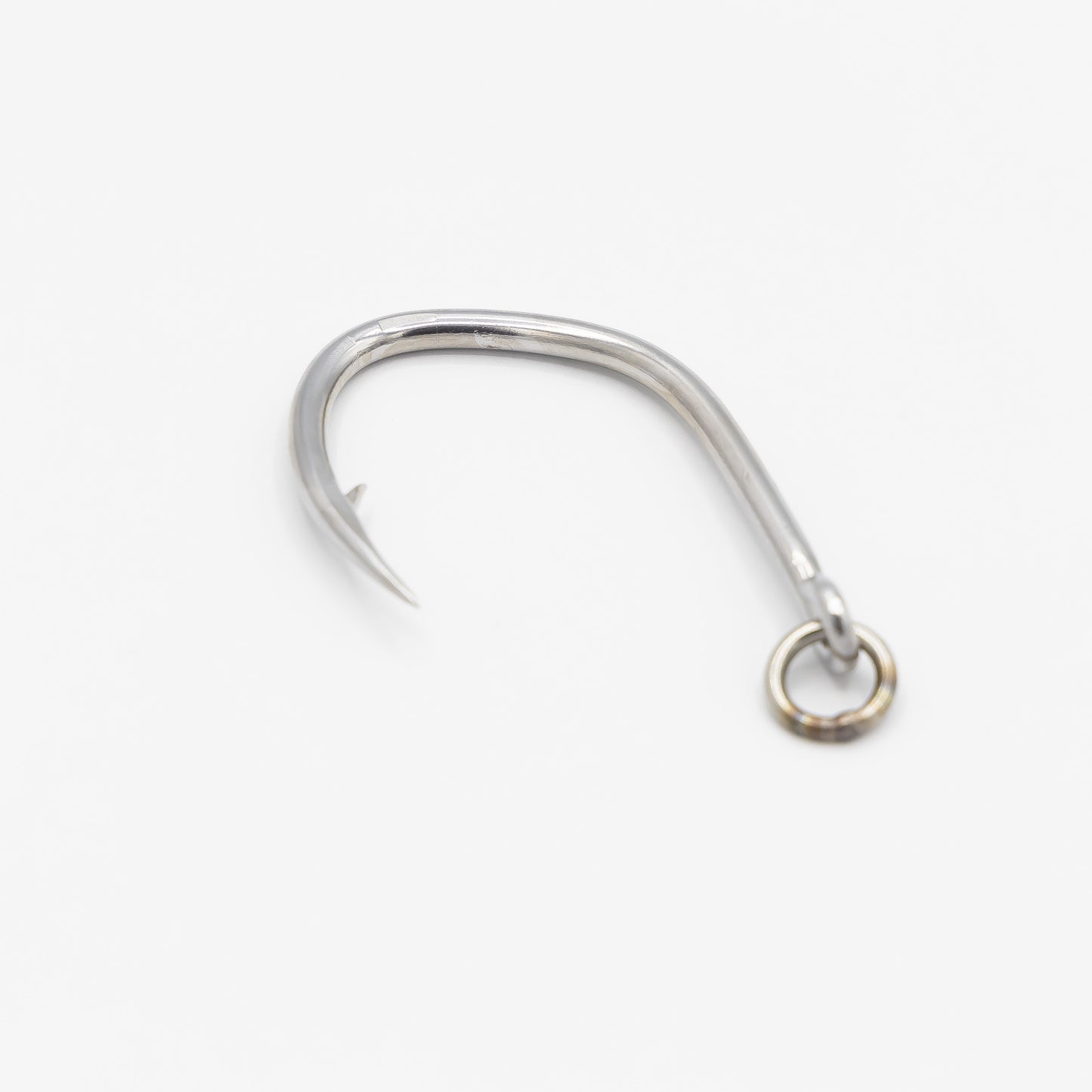 3.6寸（3.7mm） クエ釣 振り無し 特カン＋溶接リング ステンレス製 (5本入り)