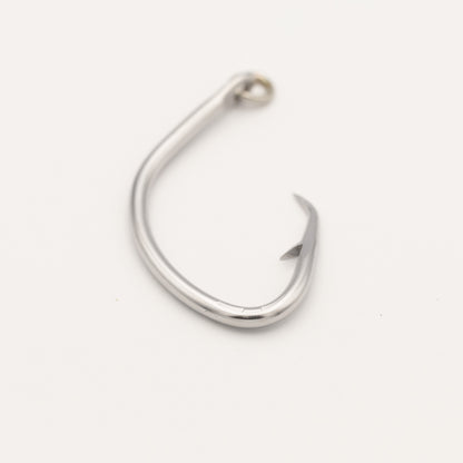 4.2寸（4.0mm） ムツ釣 大振 リング付 ステンレス製 (5本入り)