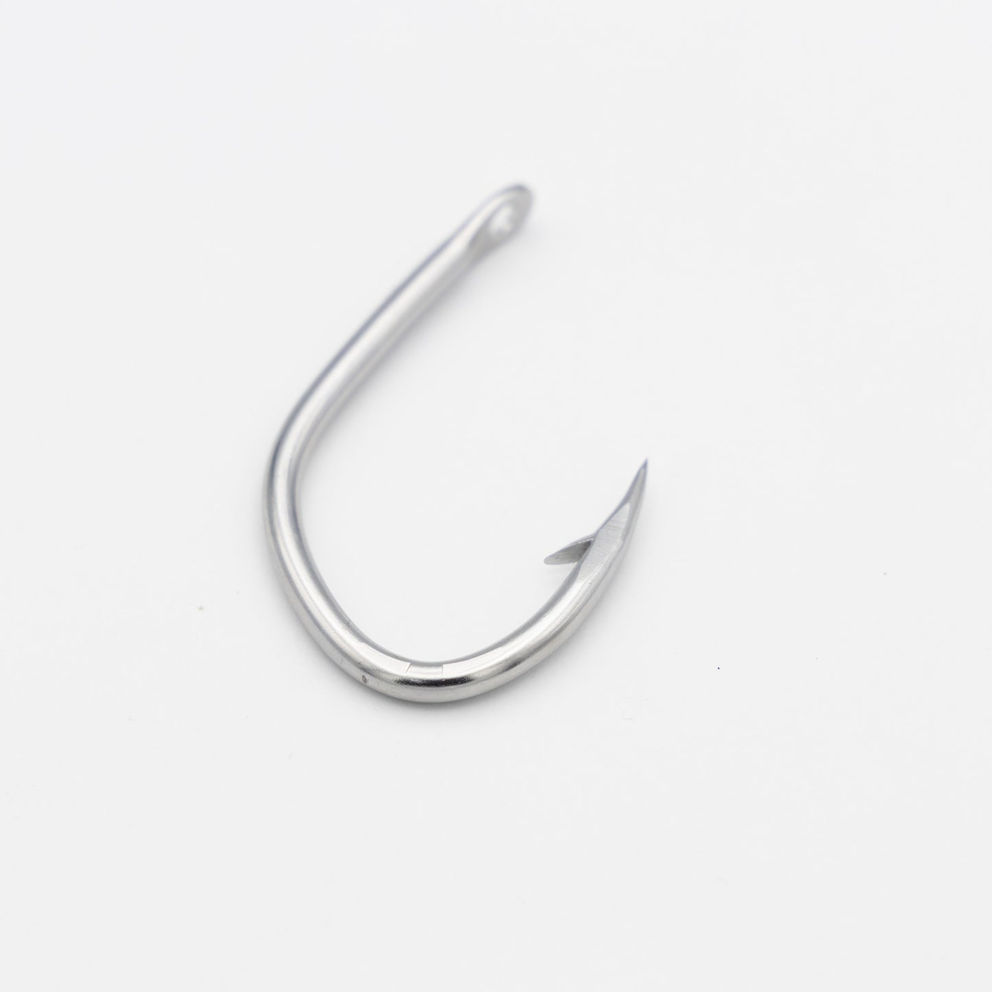 3.8寸(4.0mm) クエ釣 振り無し 穴大 ステンレス製 (5本入り)