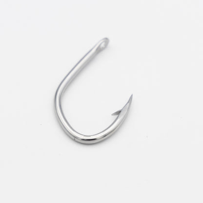 3.8寸(4.0mm) クエ釣 振り無し 穴大 ステンレス製 (5本入り)