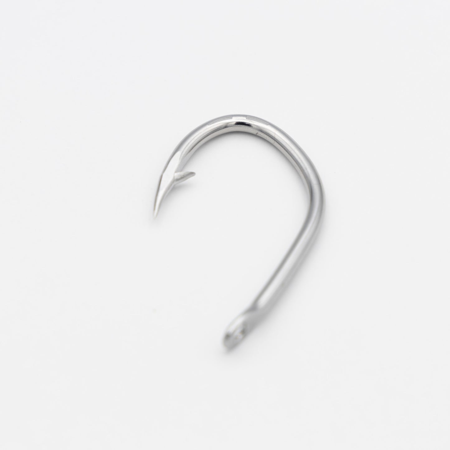 3.8寸(4.0mm) クエ釣 振り無し 穴大 ステンレス製 (5本入り)