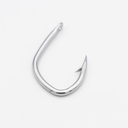 4.2寸(4.6mm) クエ釣 振り無し 穴大 ステンレス製 (5本入り)