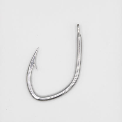 4.2寸(4.6mm) クエ釣 振り無し 穴大 ステンレス製 (5本入り)