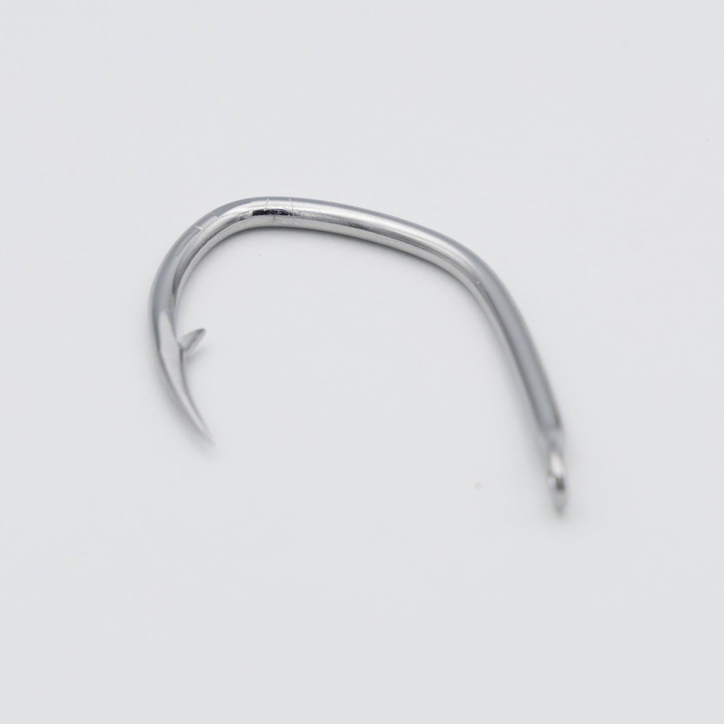 4.2寸（4.0mm） クエ釣 振り無し 穴大 ステンレス製 (5本入り)