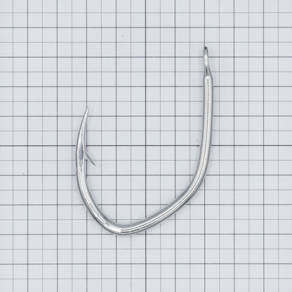 4.2寸（4.0mm） クエ釣 振り無し 穴大 ステンレス製 (5本入り)