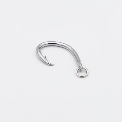 2.8寸（3.7mm） ムツ釣 中間振り リング付 ステンレス製 (10本入り)