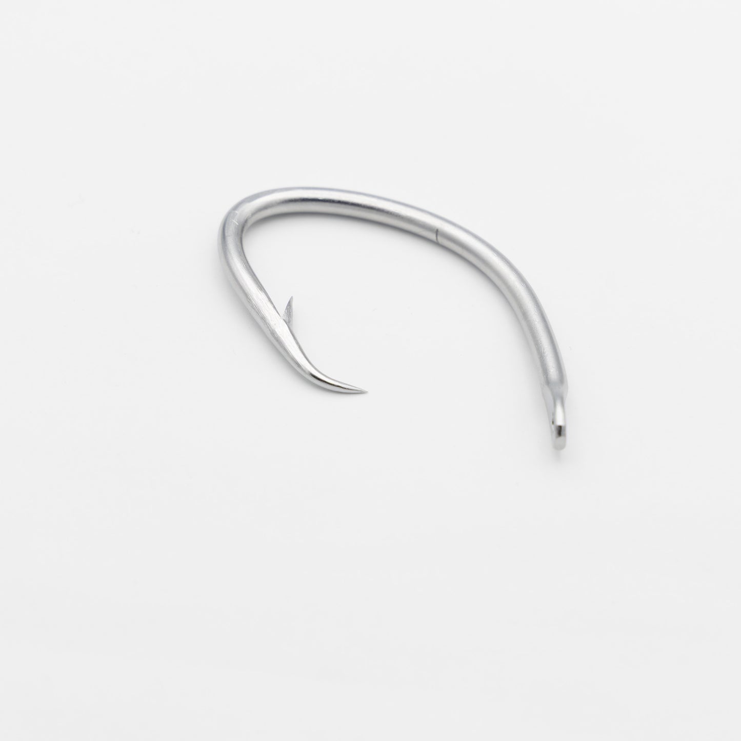 4.6寸（4.6mm） ムツ釣 大振 穴大 ステンレス製 (5本入り)