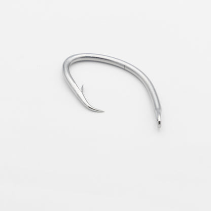4.6寸（4.6mm） ムツ釣 大振 穴大 ステンレス製 (5本入り)