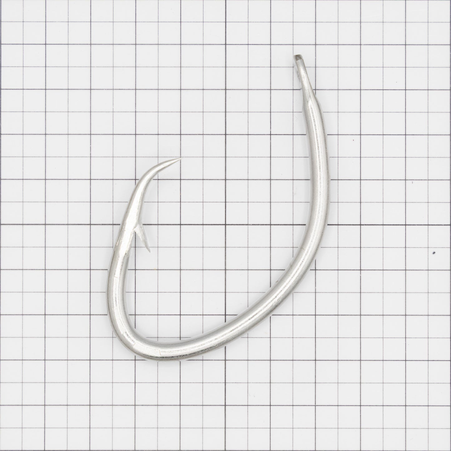 4.6寸（4.6mm） ムツ釣 大振 穴大 ステンレス製 (5本入り)